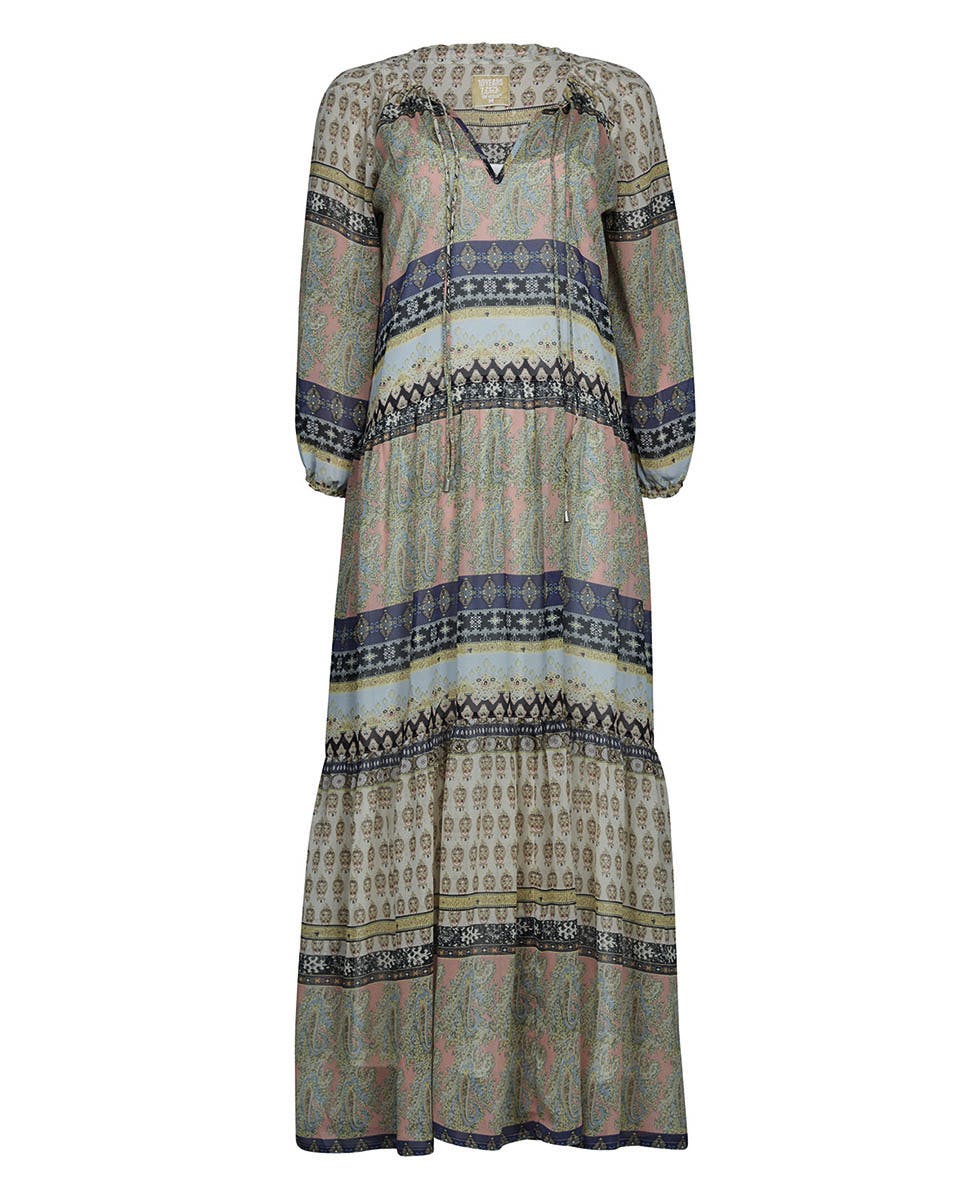 Bohem: Paisley-mønstret maxikjole 2017